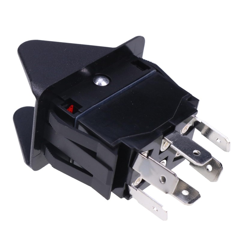 JZGRDN 6 Terminal Rocker Switch 30T37620 Compatible with Muncie Dump