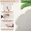 Mooliwe Scalloped Felt Bulletin Board 36 x 24 Inches Foldable