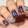 Whats Up Nails - Princess Crowns Vinyl Stencils for Nail