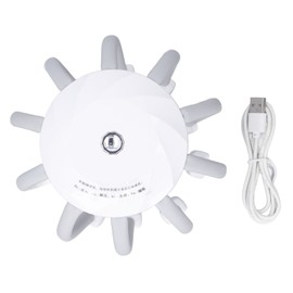 Electric Claw Head Massager with Heating 4 Modes Red LED Light Cordless Portable Vibration Scalp Massager