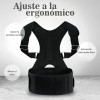Faja Lumbar Corrector Postura Ajustable Thorcico Magntica -