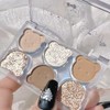 LEAVEGIRL Little Bear Soft Eyeshadow Palette 6 Colors Eyeshadow -