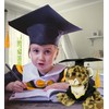 DolliBu Squat Leopard Graduation Plush Toy - Soft Leopard Plush