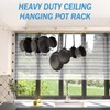ROTHLEY Stainless Steel Pot and Pan Hanger - 39.4 Inch
