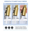 iVIGA Faucet Sprayer Head Replacement: Stainless Steel Gold 3 Function