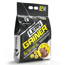 Forzagen | Ganador Lean Gainer | 50 g de Proteína | 250 g Carbs | 16.5 Servicios | Sabor Chocolate | Post Entenamiento | Carbs Naturales | 12lb (5,44 kg)
