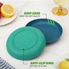Perlapoc Wheat Straw Plates, 9 in Deep Dinner Plates Set