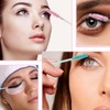 EIHI 150 Stück Wimpernkamm Makeup Tools Wimpernzange, Einweg-Mascara-Bürste, Mini-Wimpernbürste Wimpernkamm,