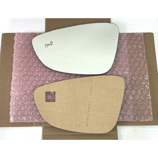 Blind Spot Mirror Glass with Full Size Adhesive for 2016-2022