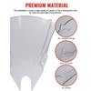 Windshield for Ninja 500 2024 2025, 18.4" Clear Motorcycle Windscreen