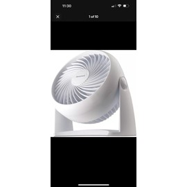 Honeywell HT-904 Turboforce Tabletop Air Circulator Fan, Small, White – Quiet Pe