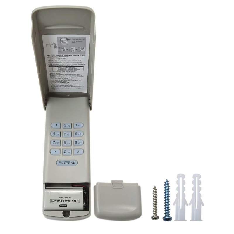 Garage Door Opener Keypad Fit for Linear Megacode LPWKP/MDTK 318MHZ