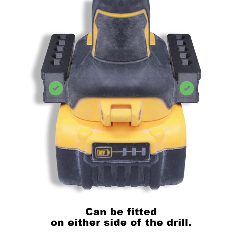 Decoralin Magnetic Bit Holder for Dewalt 18V XR Impact Driver