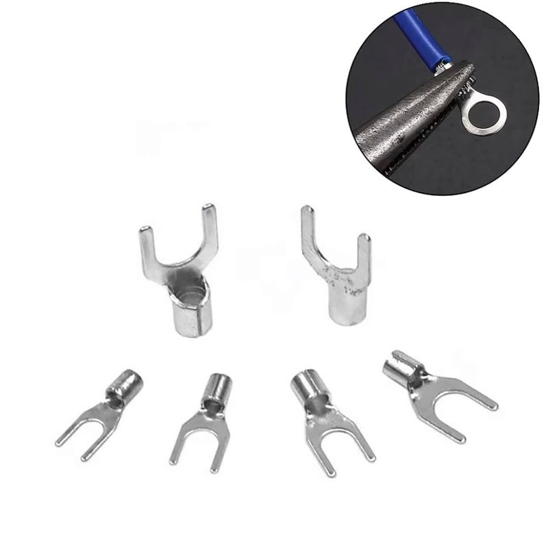 Audiofan Terminal Set, Connector, Round Terminal, U-Shaped Terminal, 10 Size,