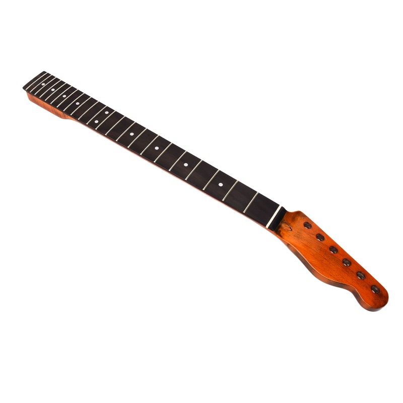 Guitar Neck 22 Fret Rosewood Maple Fingerboard Replacement Electric Guitars