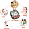 Digital Kitchen Timer, 9 Pack Kitchen Timers Clock, Countdown Stopwatch