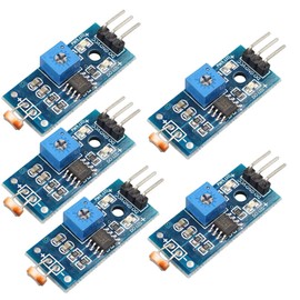 DollaTek 5Pcs Digital Light Intensity Sensor Module Photo Resistor Photoresistor