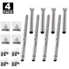 Brinkmann Set of Four Stainless Steel Adjustable Length Replacement burners