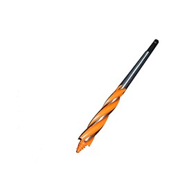 Wood Working Auger Drill Bit 12mm Hex Shank Bore Hole Twist Drill Bit Groove Stubby Wood Bit Set - 12MM