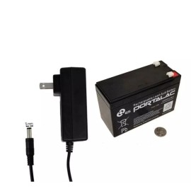 Jextech Cargador Y Batería Para Montables Electricos  12 Y 15 Volts