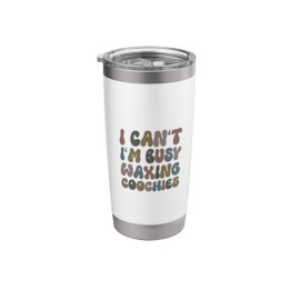 I'm Busy Waxing Coochies Esthetician Coochie Waxer Stainless Steel Insulated Tumbler