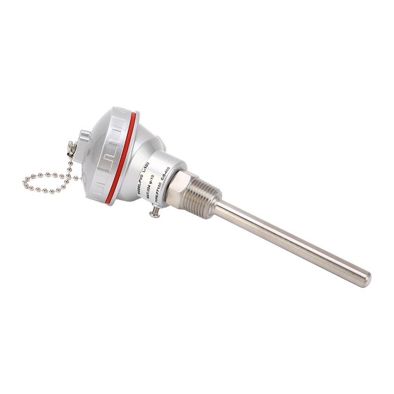 PT100 Temperature Sensor Probe 10 X 100mm PT1/2in Thread 3W