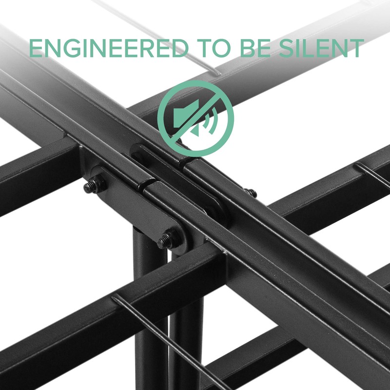 Zinus SmartBase Tool-Free Assembly Mattress Foundation, 14 Inch Metal Platform