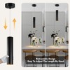 Arcfox 10W Pendant Light, Adjustable Height Modern Cylinder LED Pendant