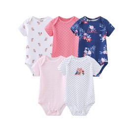 MAMIMAKA Conjunto de regalo para recién nacido, pantalones para bebé niña y niño, 24 piezas, 100% algodón, elementos esenciales y accesorios, Ropa Infantil Layette Sets 05, 3-6 Meses