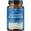 Glicinato Magnesio 500 Alta Absorción Vegano 120 Cápsulas Mejora Sueño
