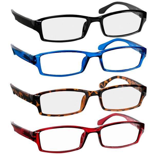 TruVision Readers - 9501HP - 4 pk - 1Blk 1Tort