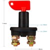 12V 24V 200A Car Auto Battery Switches Isolator Disconnect Cut