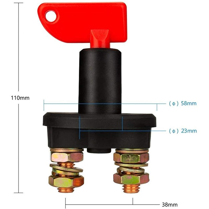 12V 24V 200A Car Auto Battery Switches Isolator Disconnect Cut