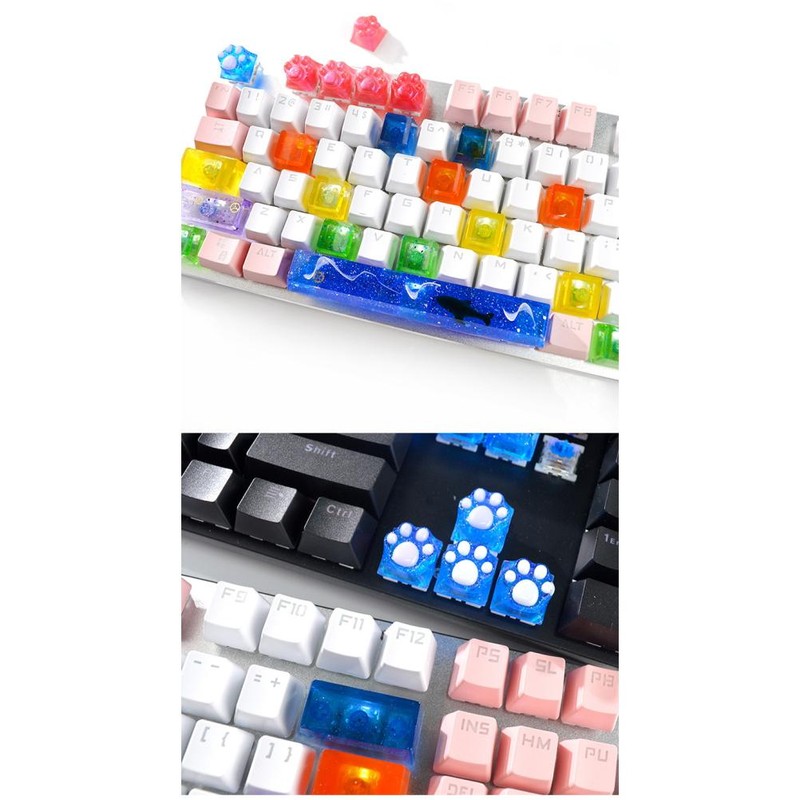 DIY Mechanical Keyboard Keycap Silicone Mold Soft Durable Keys Mold