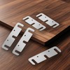 3.5 Inch Door Hinge Shims - Laser-Cut Stainless Steel Kit