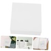 KICHOUSE 400pcs Non-Sticky Memo Cube Refill Blank Paper Note Pad