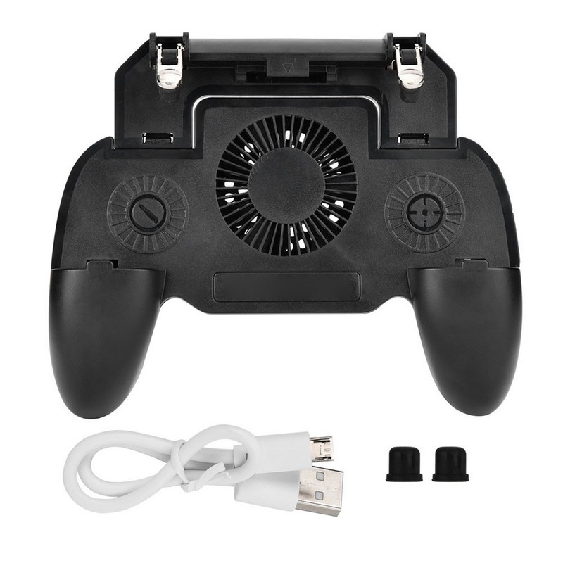 Mobile Phone Game Controller Joystick Cooling Fan Gamepad for iOS