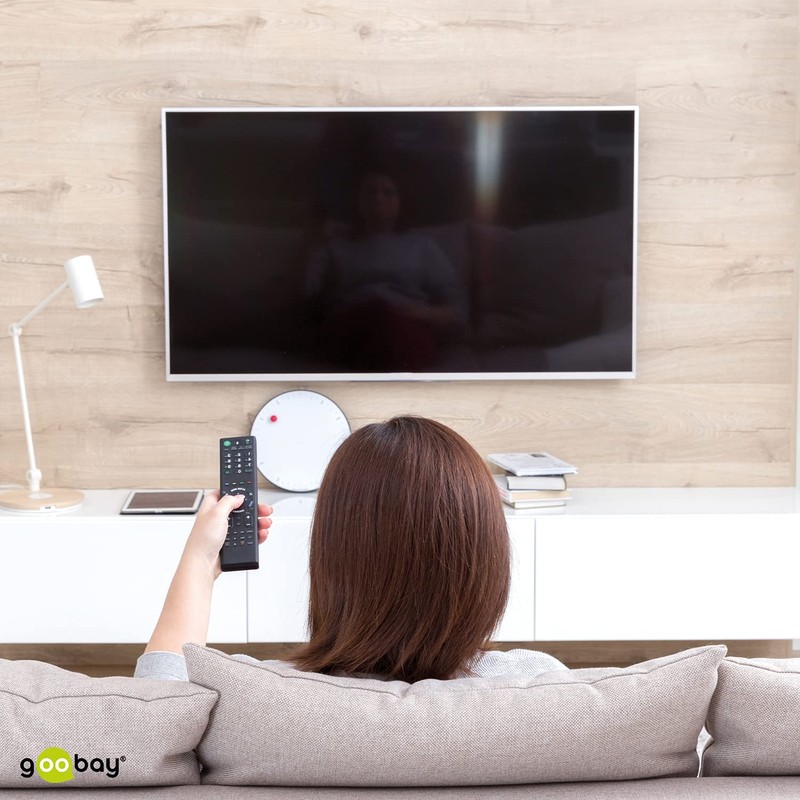 Goobay 50740 SAT Antenna Cable (80 dB), 2X Shielded, 7.5m