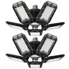 suyncyi 2 Pack LED Garage Light, 150W Ultra Bright Shop