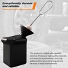Angled Tire Lube Bucket Kit(Includes 4 Lubricant Brushes),Designed specifically for