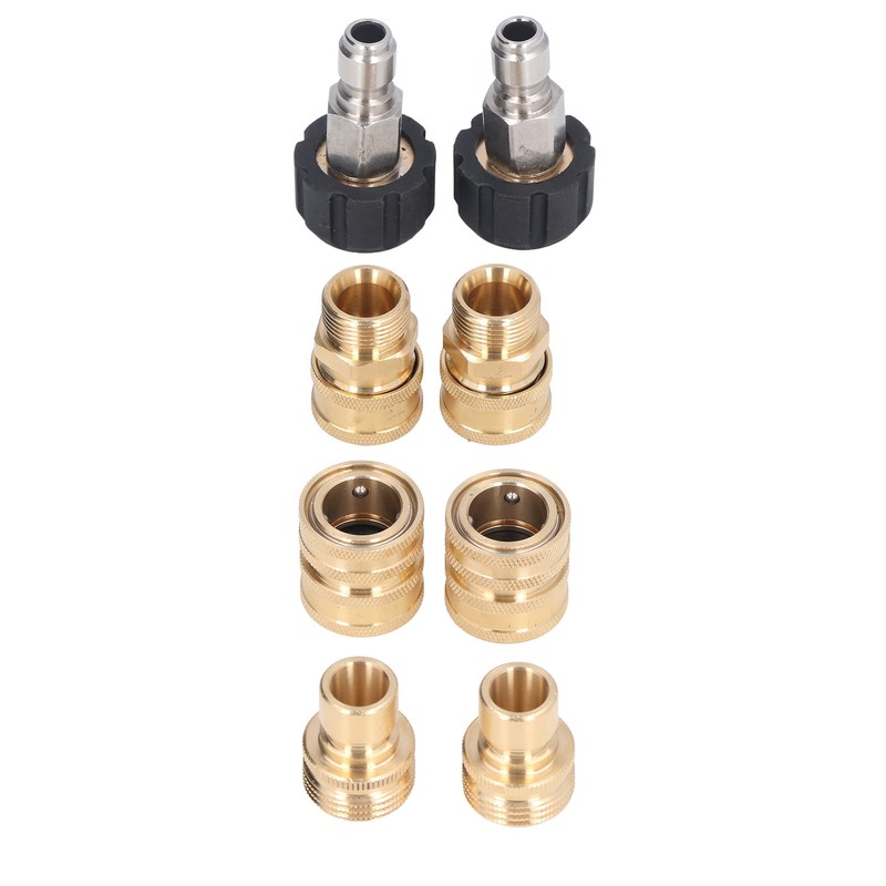 Pressure Washer Adapter Set Water Pipe Quick Disconnect Kit Fittings