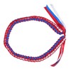 120CM Graduation Ribbon Lei Adjustable Handmade 4 Strands Braided Necklace