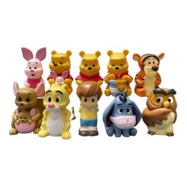 Winnie Poo Set 10 Figuras