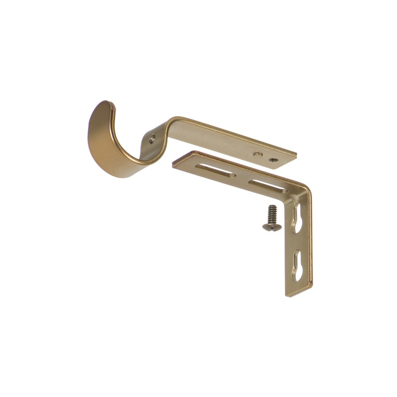Ivilon Adjustable Brackets for Curtain Rods - for 7/8 or