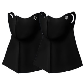 Vanolu Summer Balaclava Ski Mask for Men Women, Windproof Thermal Fleece Face Mask, Summer Weather for Skiing,Cycling (Black*2)