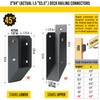 AECXM 201 Stainless Steel 2" x 4" (1 ½" x