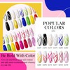 MEET ACROSS 12 Colors Liner Painting Gel Nail Polish Set