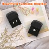 LED Ring Earring Box for Proposal, Wedding, Engagement， Luxury Jewelry