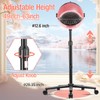 Hooded Hair Dryer, Professional Standing Hair Dryer with Time Setting,