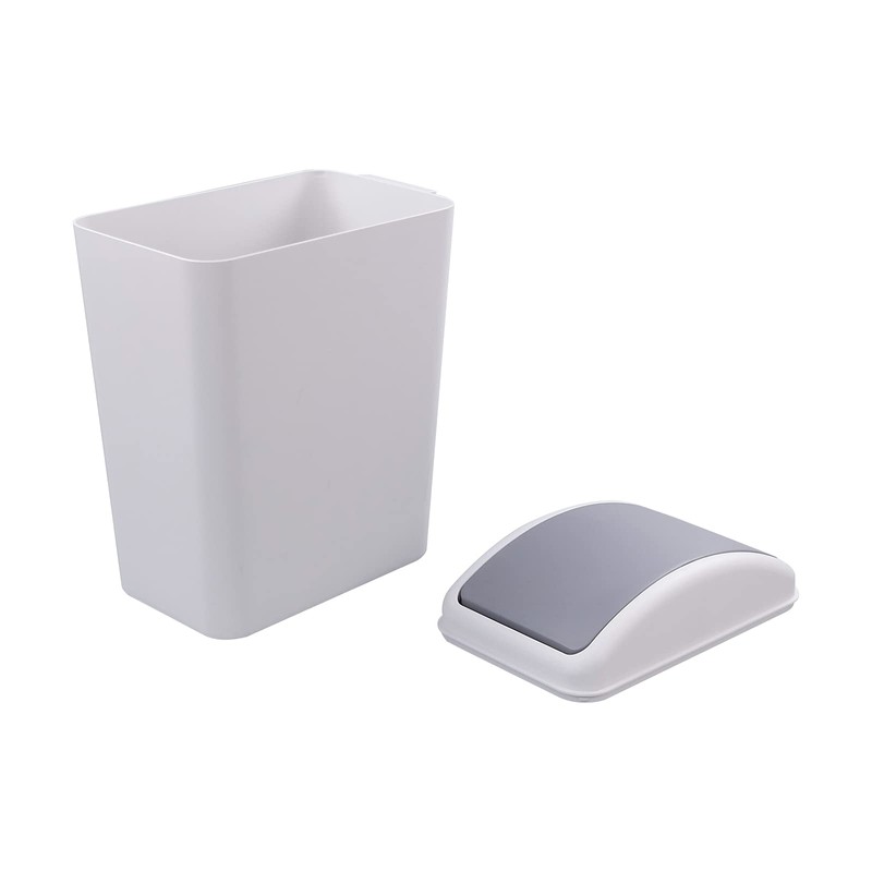 Ggbin 10 L Plastic Trash Cans, Swing Trash Bins